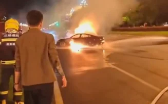 Xiaomi carro SU7 acidente