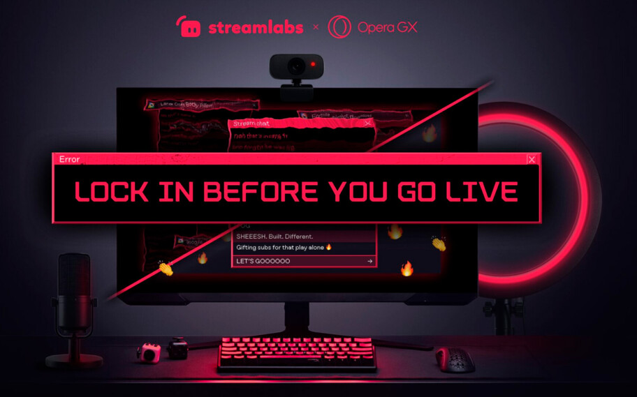 Opera GX Streaming Mode navegador