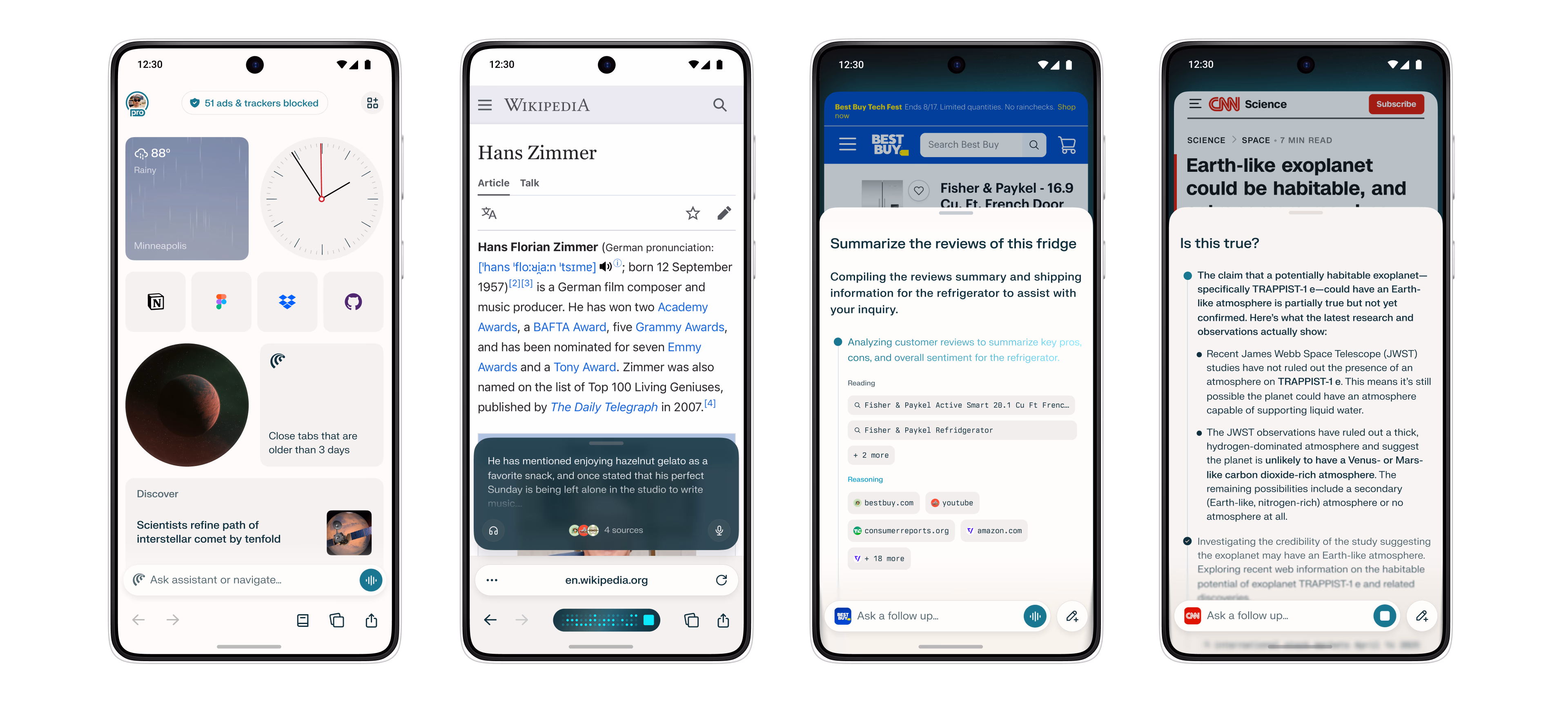 IA perplexity Comet celular android