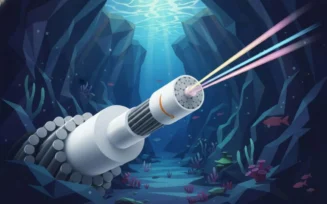 Novo cabo submarino da Amazon é capaz de transferir 12,5 milhões de filmes HD simultaneamente