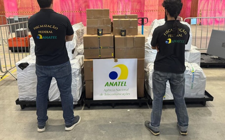 Anatel apreende produtos piratas vendidos na Amazon e na Shopee