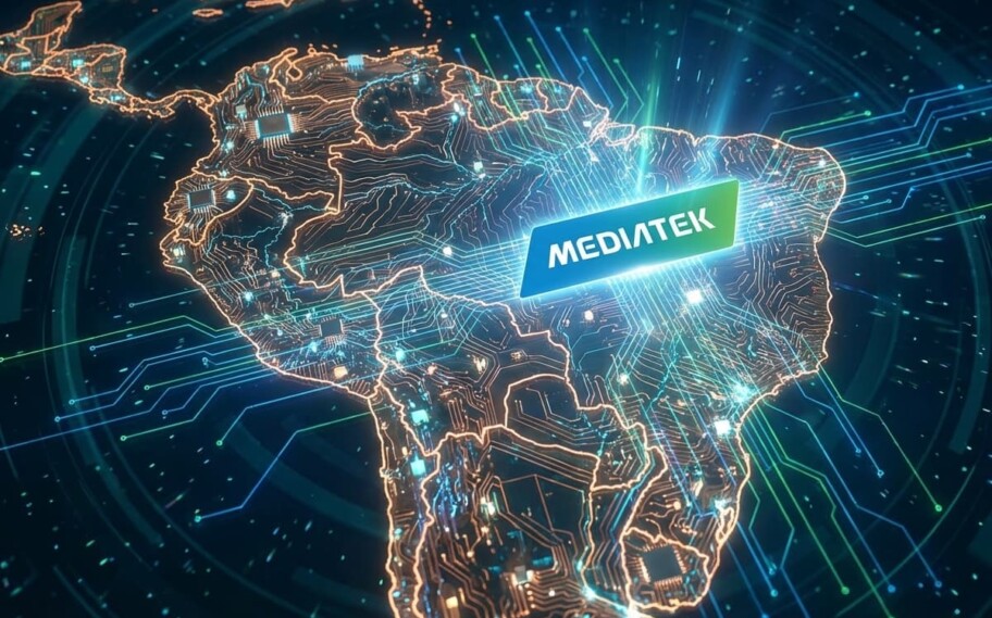 MediaTek lidera mercado de chips no Brasil e América Latina