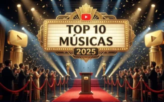 As 10 músicas mais tocadas em 2025 no YouTube no Brasil