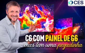 LG OLED C6 finalmente ganhou a tela da G6! Mas não em todos os tamanhos