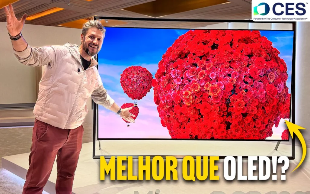 Direto de Las Vegas: Samsung confirma TV Micro RGB de 65”, 75” e 85” no Brasil