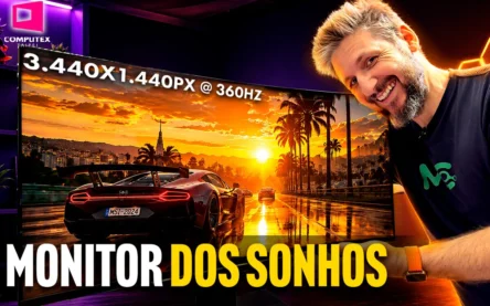 O novo MONITOR QD-OLED da MSI é COISA de DOIDO